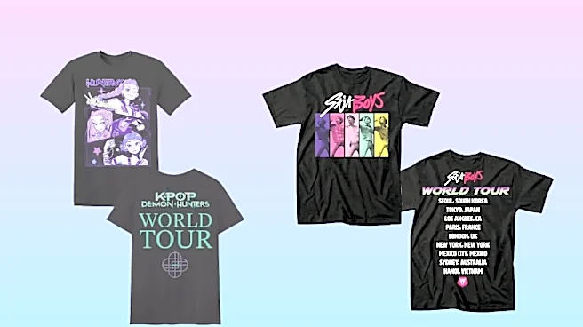 ‘KPop Demon Hunters’ Tour T-Shirts Drop Online Ahead of Global Concert Dates