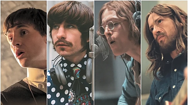 Paul Mescal, Joseph Quinn, Barry Keoghan and Harris Dickinson Spotted Filming Beatles Biopic at Iconic Abbey Road Crosswalk