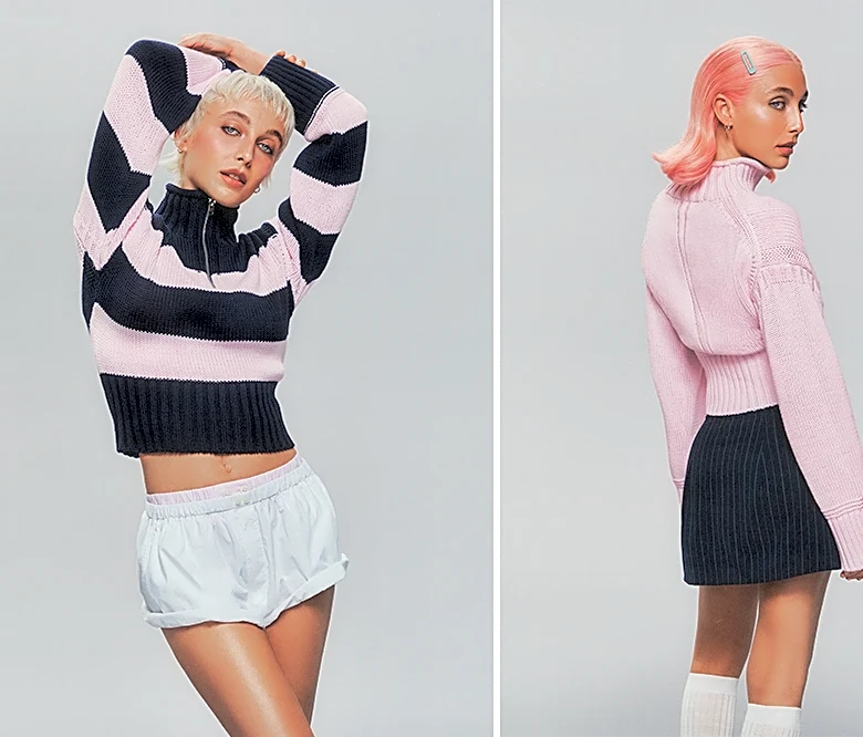Emma Chamberlain Brings a Gen Z Twist to J. Crew’s Signature Rollneck Sweater in New Campaign
