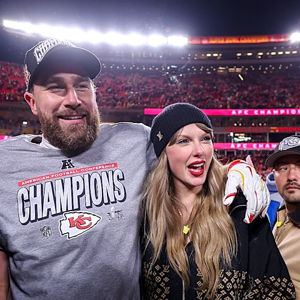 Travis Kelce Breaks Down Wedding to Taylor Swift and Says Adam Sandler Officiating Was ‘Absolutely Insane’: ‘He’s the F—ing Best Person on This Pla...