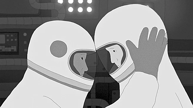 Moonfish’ Director and Stars Lucy Liu and Morgan Spector Break Down Their Black-and-White Animated Film About Isolated Astronauts And Why It’s an A...