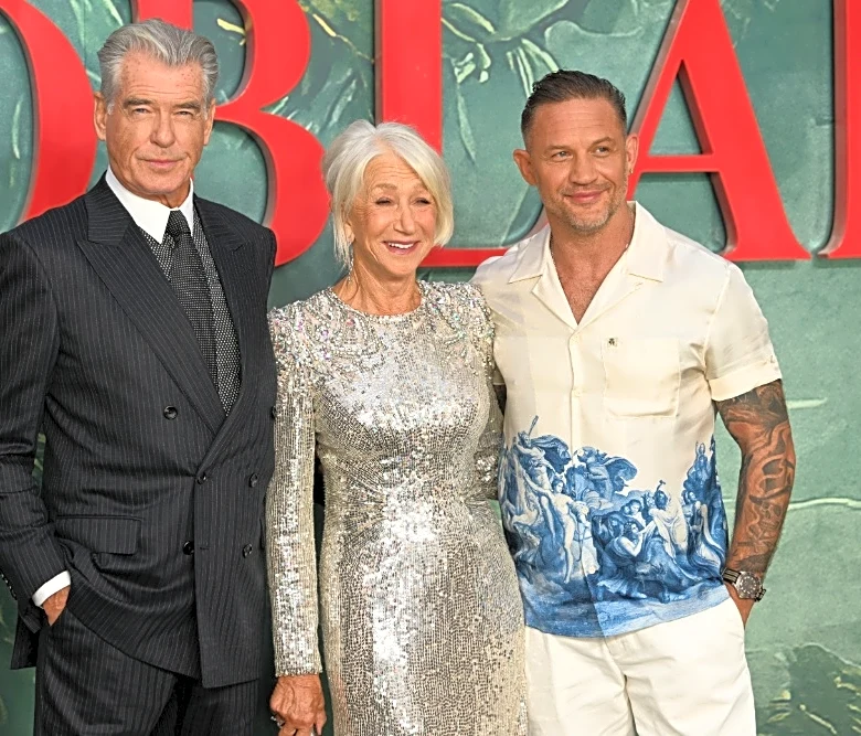 Tom Hardy Reunites With Helen Mirren at ‘Mobland’ Premiere as Guy Ritchie Says: ‘It’s Been Nothing Other Than a Pleasure to Work With These Monster...