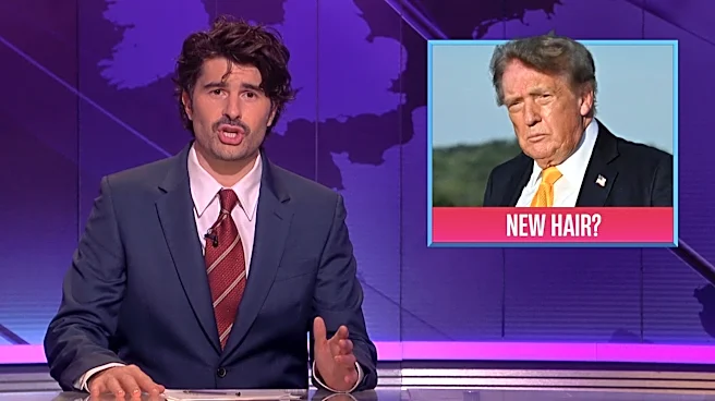 ‘SNL U.K.’ Weekend Update Takes Aim at Trump’s New Hair — and Paddy Young Says the Punchline Was ‘Taken From Me by Our Legal Team’
