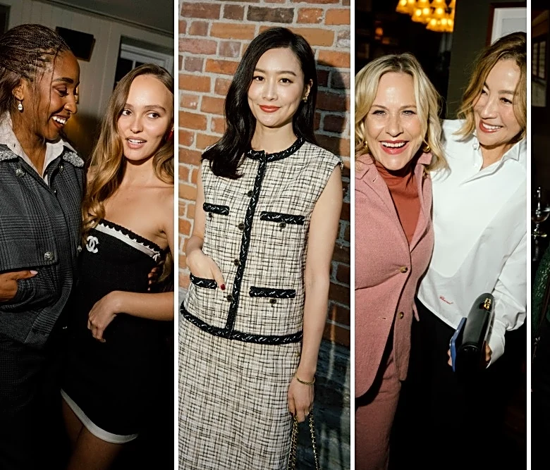 Ayo Edebiri, Lily-Rose Depp, Fala Chen, Patricia Arquette, Michelle Yeoh, Courteney Cox and More Salute Women in Film With Variety and Chanel at TI...