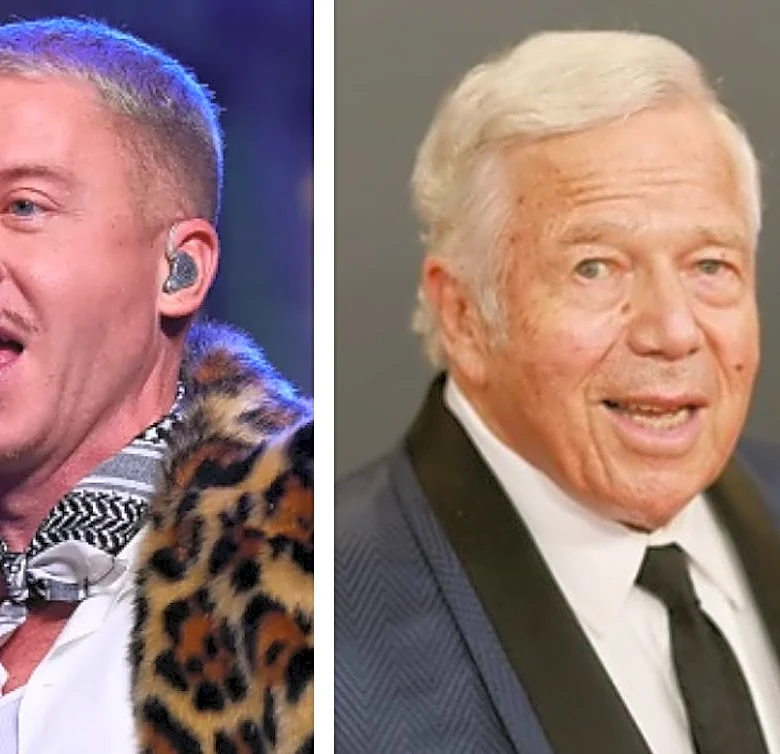 Robert Kraft Defends Banning Macklemore From Ed Sheeran Tour After ‘Free Palestine’ Comments: ‘We Do Not Provide a Platform for Hate Speech’