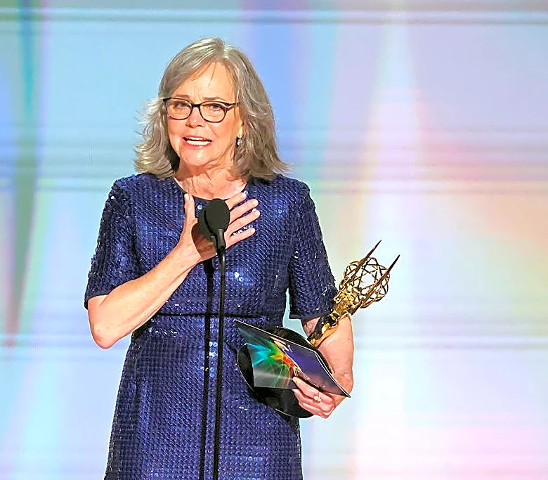 Sally Field Becomes Oldest Emmy Winner in Her Category and Shades Paramount-Warner Bros. Merger: ‘Our Voices Matter’
