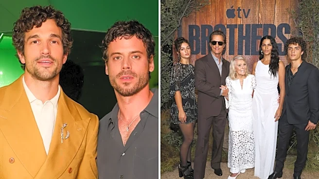 François Arnaud and Paul Anthony Kelly at the Swarovski Party in NYC, Matthew McConaughey’s Family Night at the ‘Brothers’ Premiere in L.A. and Mor...