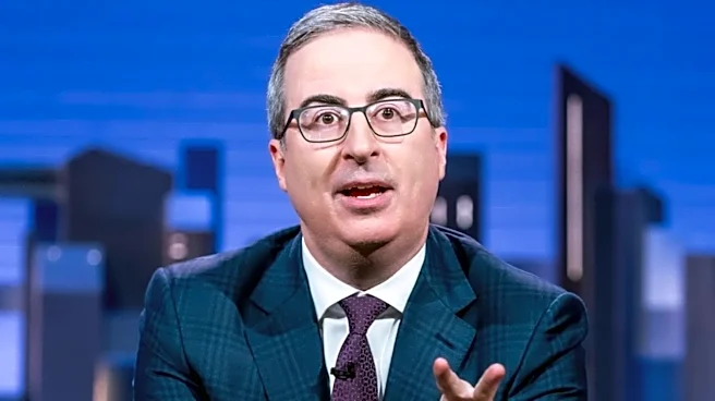 John Oliver Takes Swipe at David Ellison and His ‘Business Daddy’ Larry Ellison on ‘Last Week Tonight’