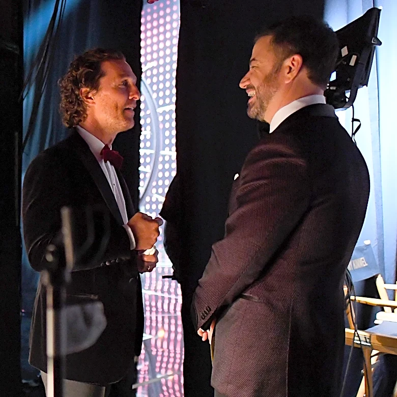 Matthew McConaughey Exposed Himself to Jimmy Kimmel in the Emmys Bathroom and Woody Harrelson Saw the Whole Thing