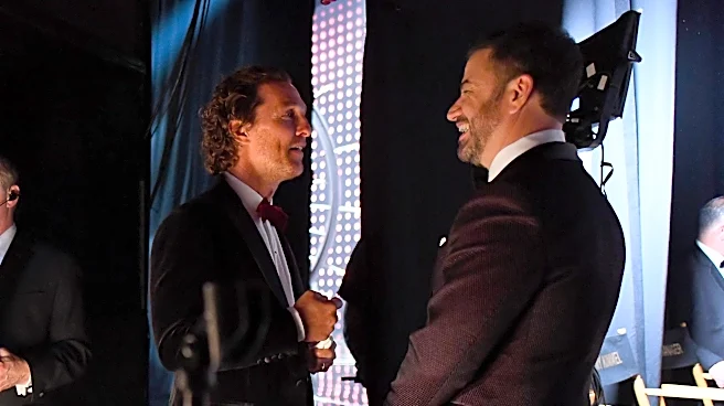 Matthew McConaughey Exposed Himself to Jimmy Kimmel in the Emmys Bathroom and Woody Harrelson Saw the Whole Thing
