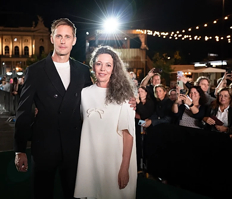 Olivia Colman and Alexander Skarsgård on Playing a Fisherwoman and a ‘Very Sexy Basket’ in ‘Wicker’: It’s ‘Two Souls Being Kind to Each Other’