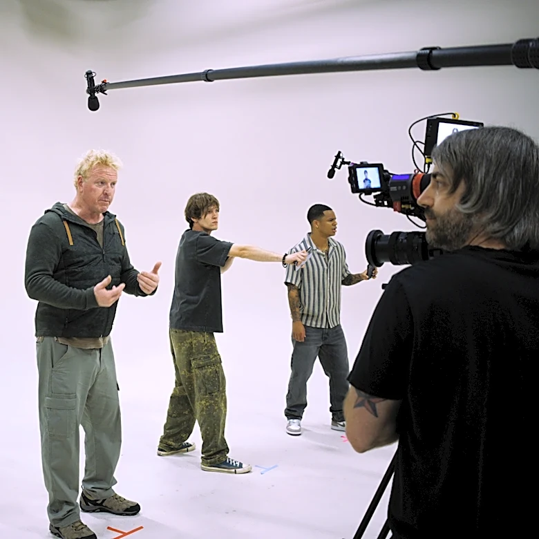 I Toured the Set of an AI-Hybrid Film. There Are Actors — but No Set (EXCLUSIVE)