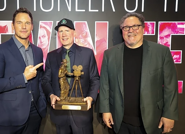 Kevin Feige Hails Theatrical Experience as ‘the Real Movie Magic’ at Will Rogers Motion Picture Pioneers Tribute