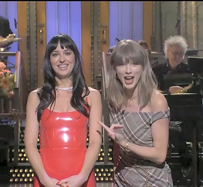 Taylor Swift Crashes Dakota Johnson’s ‘SNL’ Monologue as Her Breakup Therapist, Shows Travis Kelce Love with Cleveland Shoutout