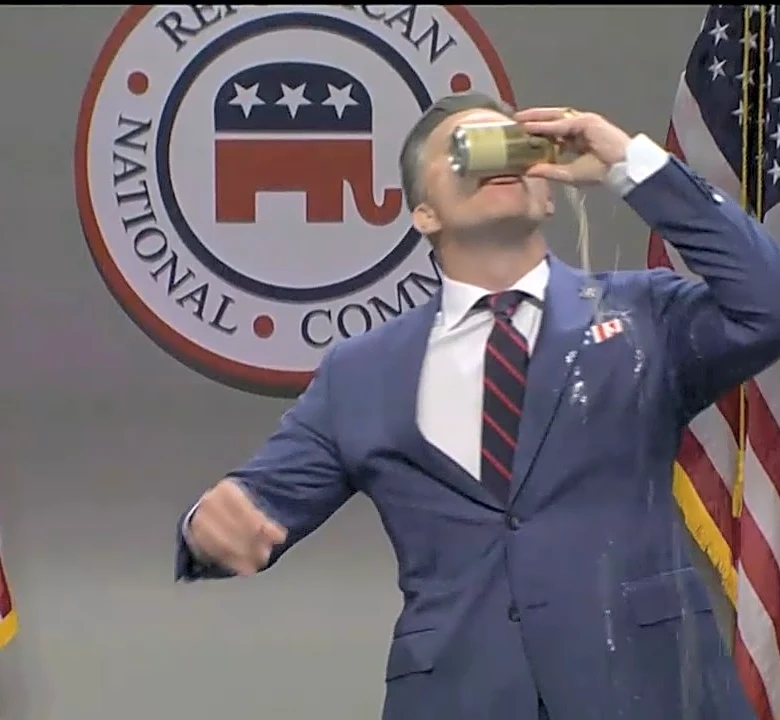 Pete Hegseth Chugs ‘Spider-Man’s Non-Alcoholic B—- Beer’ in ‘SNL’ Cold Open That Mocks Tom Holland, Mitch McConnell and JD Vance