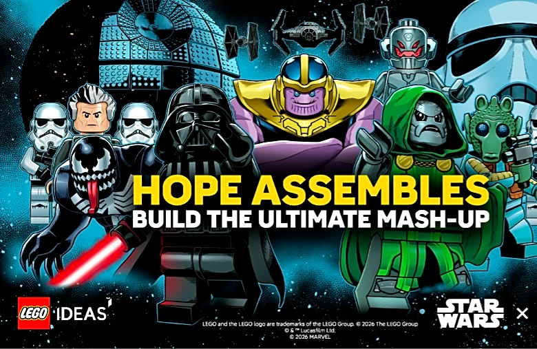 Lego Is Bringing Marvel and ‘Star Wars’ Together for First-Ever Fan-Designed Crossover Set