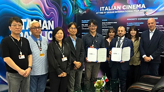 Korean and Italian Producers Sign Co-Production Pact at Busan Market