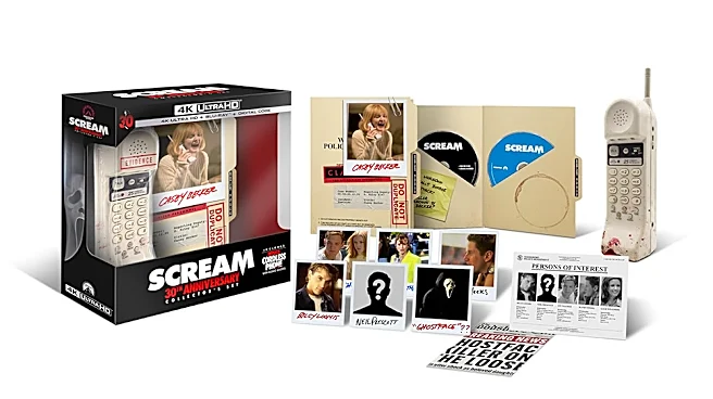 ‘Scream’ Celebrates 30th Anniversary With Limited-Edition Box Set Featuring Replica of Drew Barrymore’s Iconic Bloody Phone