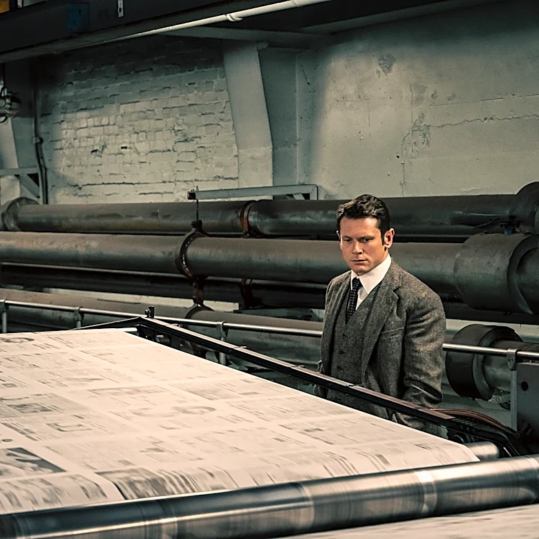 How ‘Ink’ Production Designers Recreated The Sun Newsroom Using Functional Linotype Machines, Working Rotary Phones and Old Typewriters