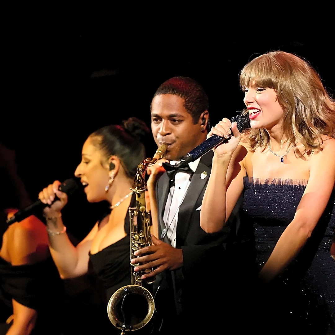 Taylor Swift Fires Up Academy Gala With Four Songs in Her First Band Performance Since the Eras Tour