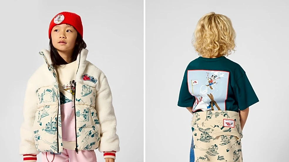 Marc Jacobs and Disney Reunite for Mickey Mouse Ski Collection, Featuring Retro Winter Gear for Kids