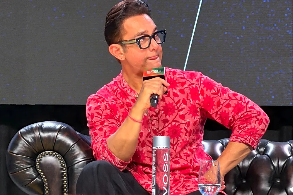 Aamir Khan Tears Up About His Family, Shares Updates on ‘3 Idiots 2,’ ‘Andaz Apna Apna 2’ at Singapore Film Fest