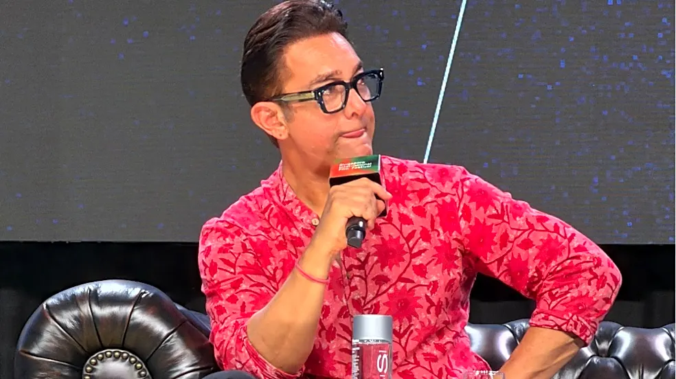 Aamir Khan Tears Up About His Family, Shares Updates on ‘3 Idiots 2,’ ‘Andaz Apna Apna 2’ at Singapore Film Fest