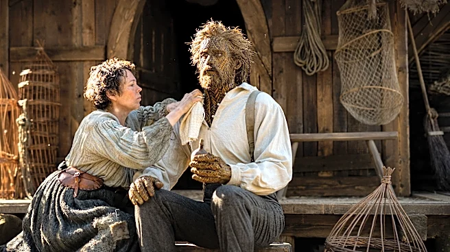 Why Olivia Colman Didn’t Get Splinters From Getting Intimate With Alexander Skarsgård’s ‘Wicker’ Costume