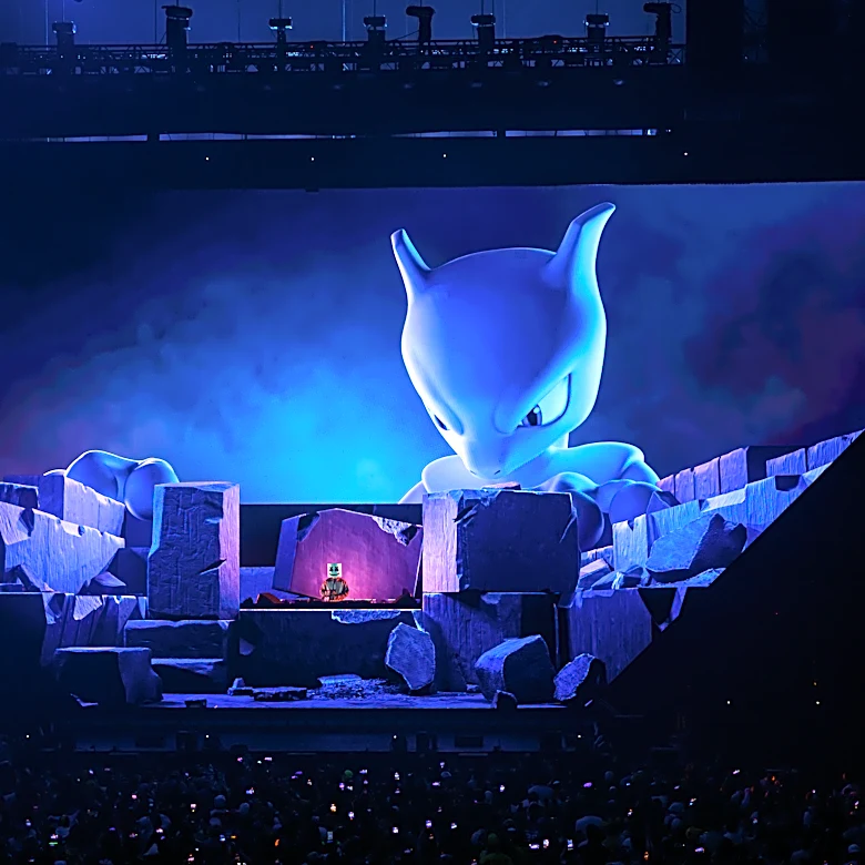 DJ Pikachu: Pokémon Goes EDM With Lasers, Battles and Marshmello in 30th Anniversary Concert at Intuit Dome