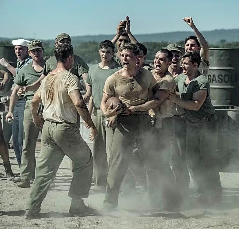 ‘The Mosquito Bowl’ Review: Football Heroes Take to the Battlefield in Peter Berg’s Emptily Macho WWII Epic