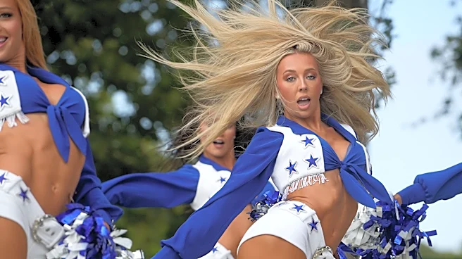 Collection Park turns blue, white for Cowboys fans