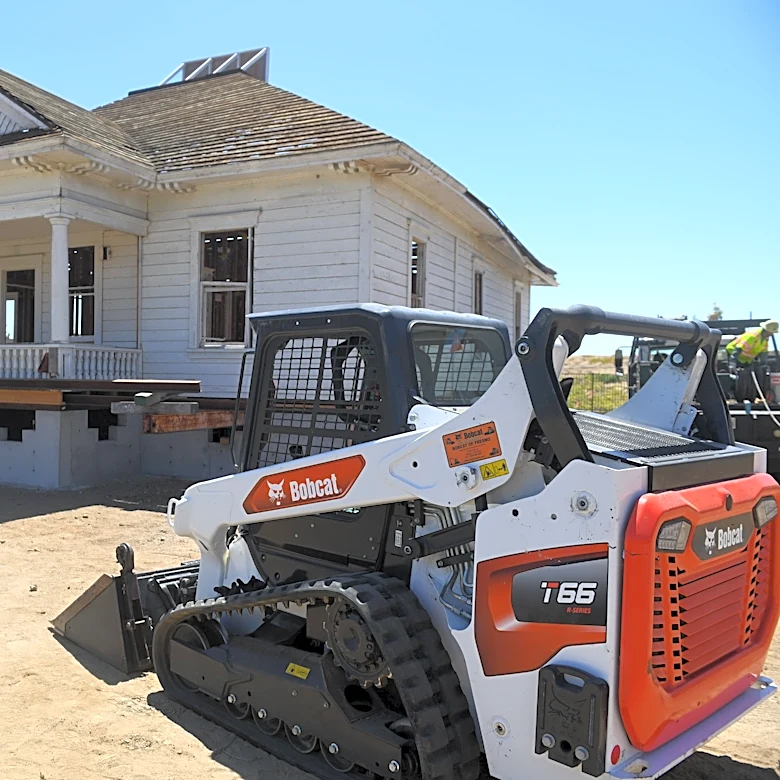Camarillo's historic Scholle farmhouse lowered onto new foundation