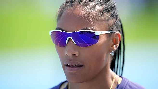 Tara Davis-Woodhall suffers concussion in auto accident