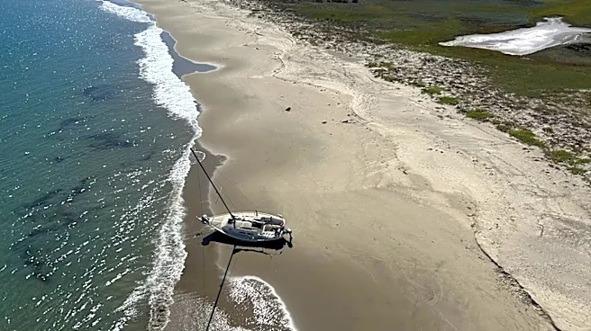 Coast Guard rescues 1 after sailboat runs aground on Santa Rosa Island