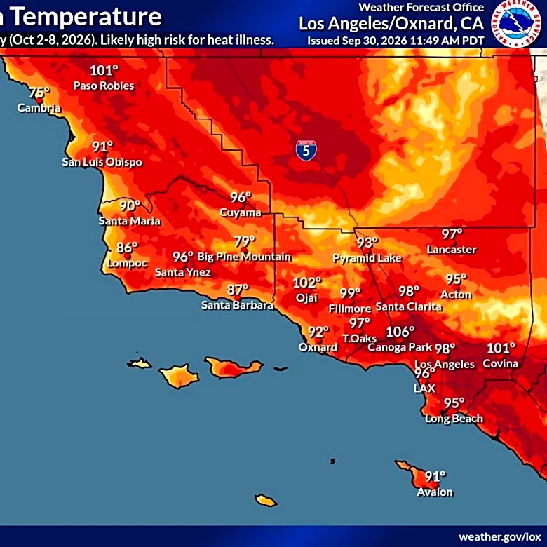 Long, 'dangerously hot' heat wave on the way. What to expect in SoCal