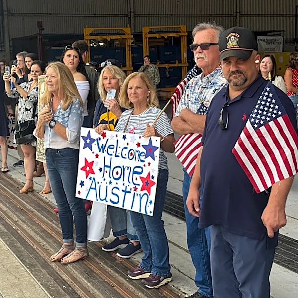 Naval Base Ventura County sailors return after Middle East deployment