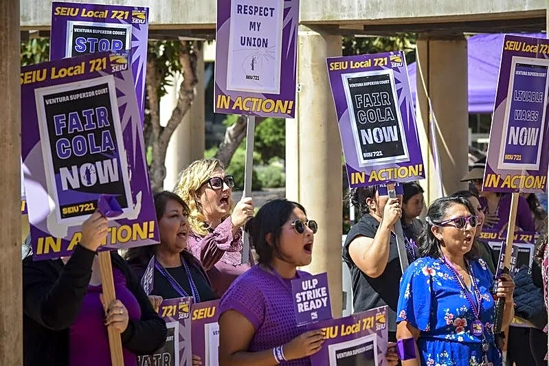 Ventura County court workers plan one-day strike