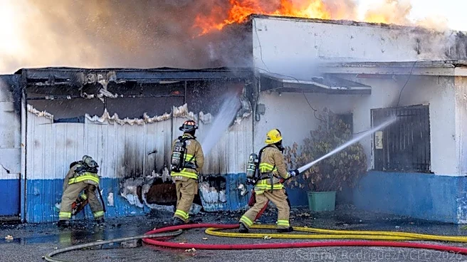 Fire crews put out blaze in vacant auto shop in Port Hueneme