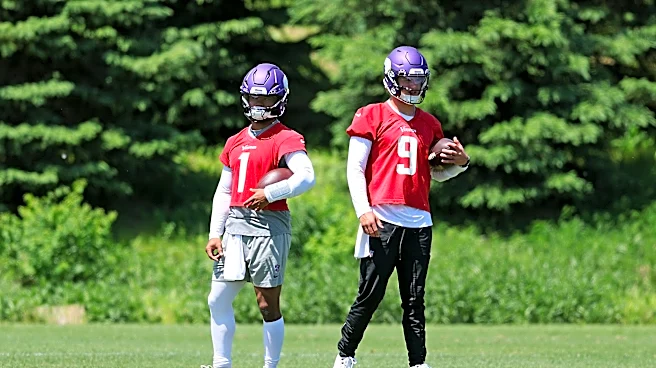 Is Kyler Murray pulling away from J.J. McCarthy in QB battle?