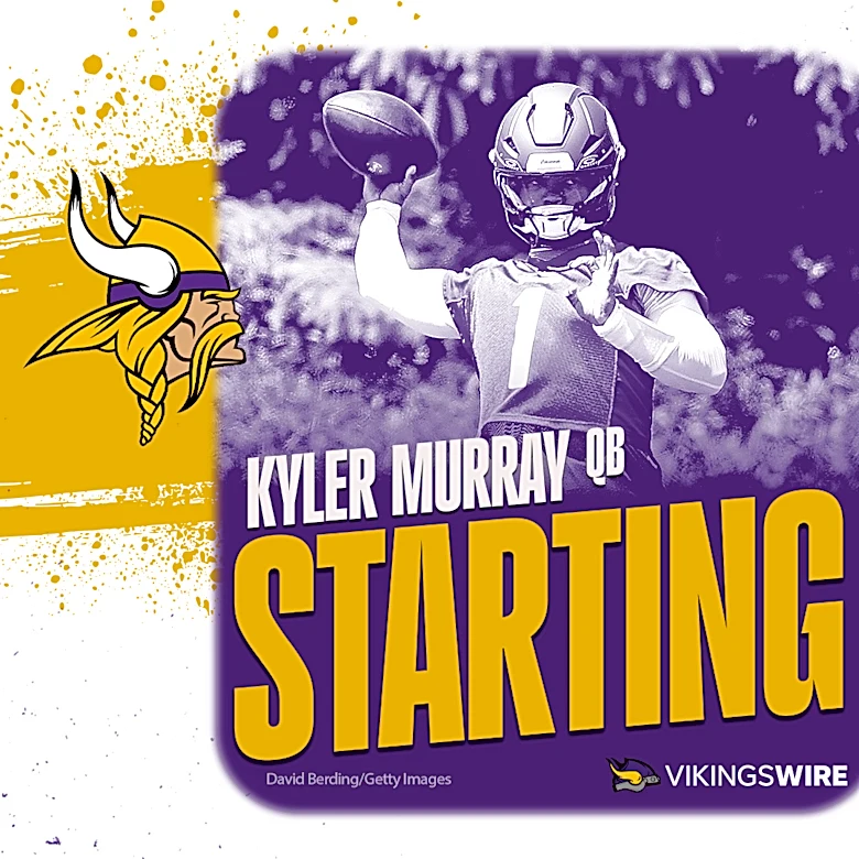 Report: Vikings name Kyler Murray as their starting quarterback