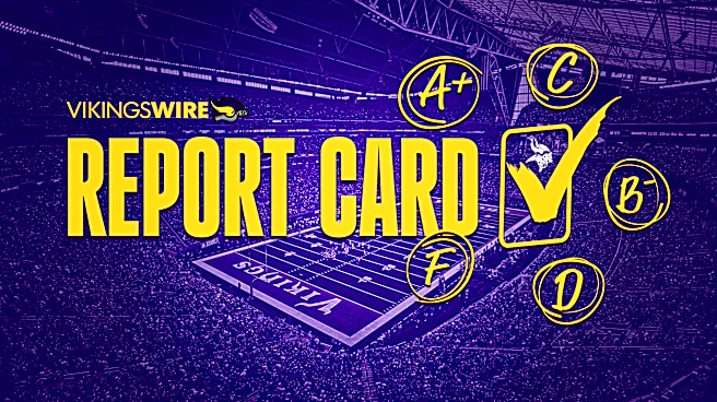 Report Card Grades from the Vikings' Week 1 win over the Packers