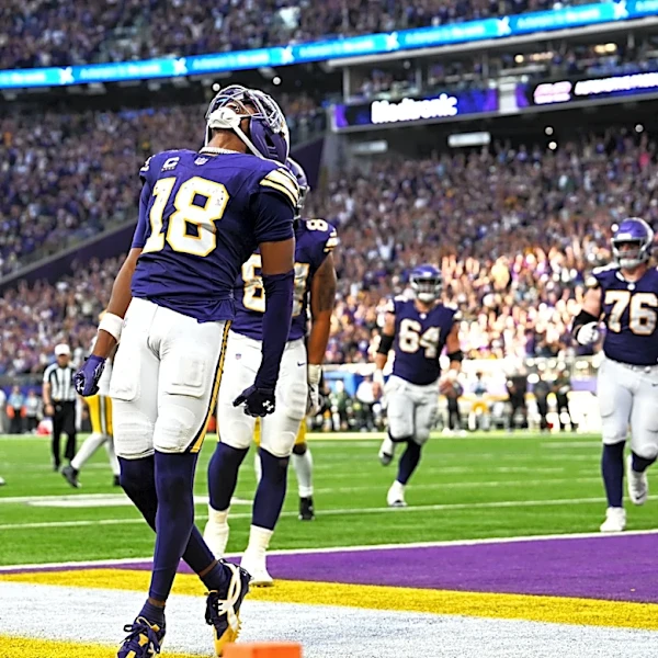 3 Notable stats from the Vikings Week 1 win over the Packers