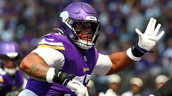 Who was the Vikings top non-QB newcomer in Week 1?