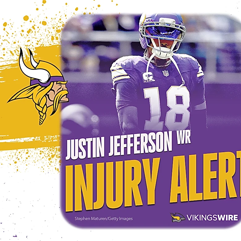 Vikings Injury: Justin Jefferson dealing with an ankle issue