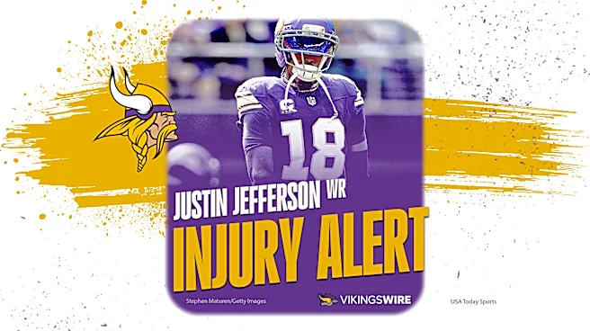 Vikings Injury: Justin Jefferson dealing with an ankle issue