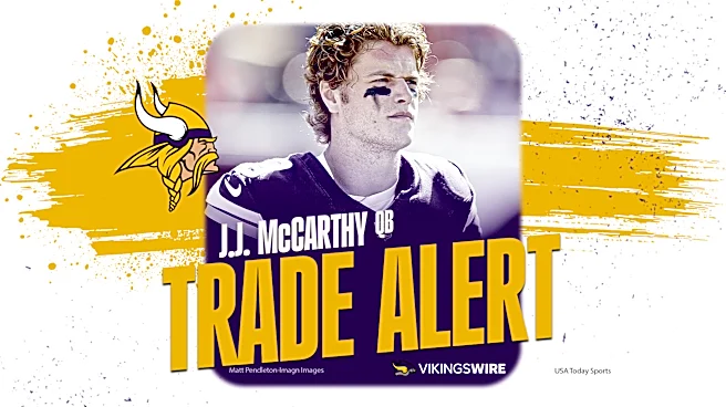 Breaking: Vikings trade away J.J. McCarthy to the Giants
