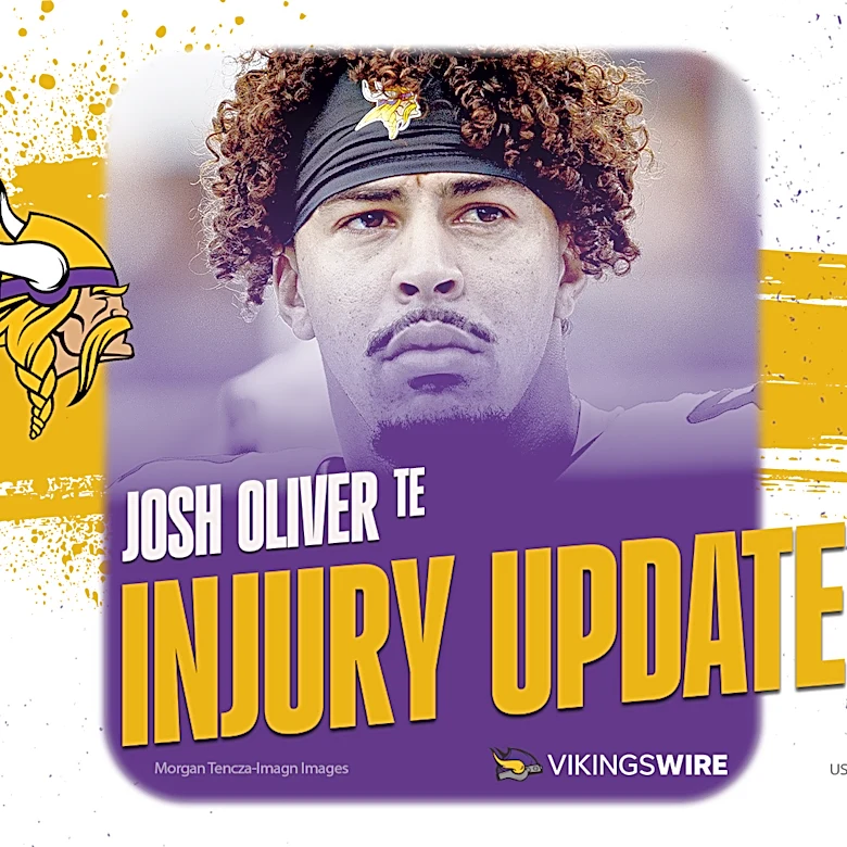 Vikings TE Josh Oliver set to miss significant time
