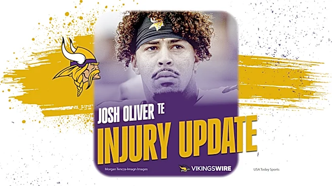 Vikings TE Josh Oliver set to miss significant time