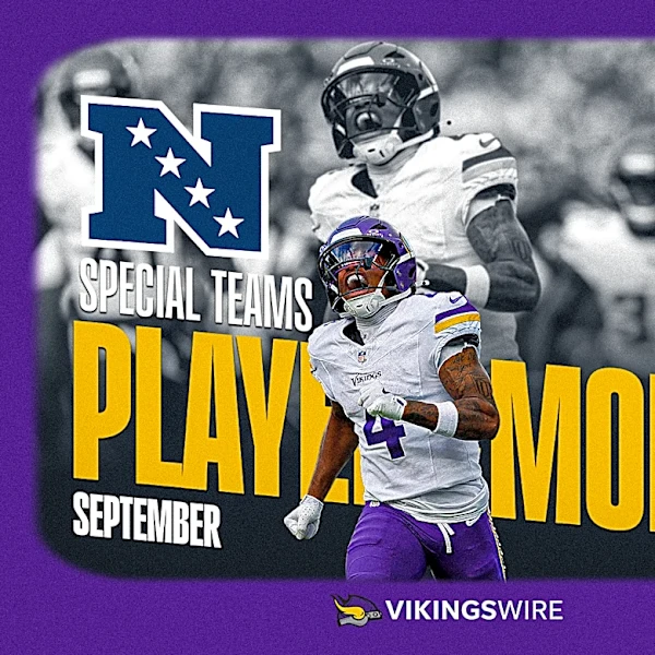 Myles Price named the NFC Special Teams Player of the Month