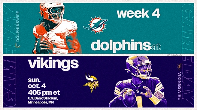 Vikings Game Preview for matchup against the Dolphins in Week 4